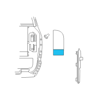 OEM Dodge D150 Lamp-Tail Stop Backup Diagram - 55055270