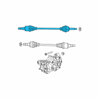 OEM Dodge Avenger Axle Assembly Diagram - 5085099AB