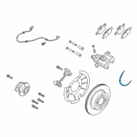 OEM 2020 Ford EcoSport Brake Hose Diagram - GN1Z-2282-C