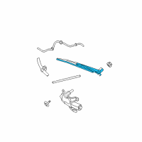 OEM 2004 Chrysler Pacifica Arm WIPER-Rear WIPER Diagram - 5102241AA