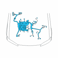 OEM Lexus Wire, Engine Diagram - 82121-33B61