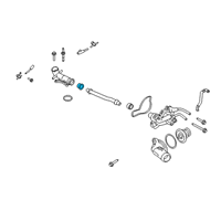 OEM 2022 Lincoln Nautilus Water Pump Assembly Gasket Diagram - FT4Z-8507-B