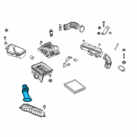 OEM 2019 Buick Envision Inlet Duct Diagram - 84119670