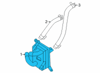 OEM 2020 Hyundai Sonata Warmer-A.T.F Diagram - 25620-L5001