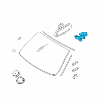 OEM 2014 BMW X6 Set Of Covers Mirror Baseplate Diagram - 51-16-9-216-739