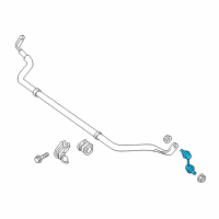 OEM 2019 Nissan Titan Rod Assembly-Connecting, STABILIZER Diagram - 54618-EZ10A