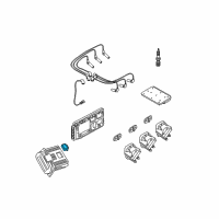 OEM 1996 Chevrolet Camaro Module, Knock Sensor Diagram - 16212229