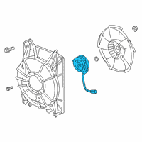 OEM 2019 Honda Insight MOTOR, COOLING FAN Diagram - 19030-6L2-A02