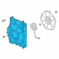 OEM 2019 Honda Insight Shroud Complete Diagram - 19015-6L2-A01