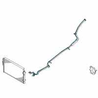OEM 2014 Kia Sorento Liquid Pipe Diagram - 977741U500