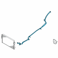 OEM 2014 Kia Sorento Suction & Liquid Pipe Assembly Diagram - 977701U500