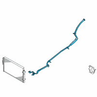 OEM Kia Suction & Liquid Pipe Assembly Diagram - 977701U100