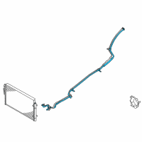 OEM 2014 Kia Sorento Suction Pipe Diagram - 977641U500