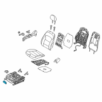 OEM 2017 Hyundai Ioniq Unit-Heater Con Diagram - 88196-G2150