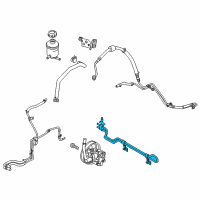 OEM Kia Tube Assembly-Oil Cooler Diagram - 57550A9000