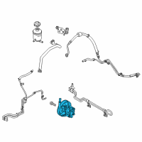 OEM Kia Sedona Pump Assembly-Power STEE Diagram - 57100A9200