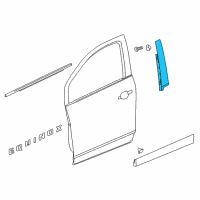 OEM 2020 Chevrolet Equinox Applique Diagram - 84687064