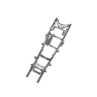 OEM 2009 Dodge Durango Bracket-Shock Mounting Diagram - 52021688AC