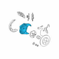 OEM Chrysler 300M Adapter-Disc Brake Diagram - 4797310