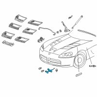 OEM 2003 Dodge Viper Cable-Hood Latch Diagram - 4865815AA