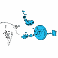 OEM 2015 Chevrolet Spark Cylinder Asm-Brake Master Diagram - 42426750