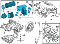 OEM Kia Carnival Complete Assy-Oil Fi Diagram - 263003N300