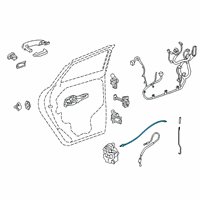 OEM GMC Terrain Cable Diagram - 84096848