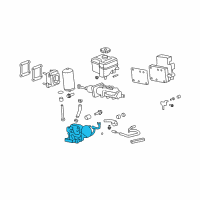 OEM 2009 Hummer H2 Booster Diagram - 25826181