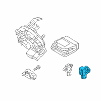 OEM 2021 Hyundai Veloster N Sensor Assembly-A Type Crash Diagram - 95920-K4000