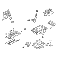 OEM Toyota GR Supra Oil Pan Plug Diagram - 90118-WA369