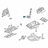 OEM 2022 Toyota GR Supra Oil Filter Housing Gasket Set Diagram - 90118-WA467