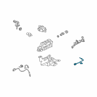 OEM 2006 Honda S2000 Sensor, Rear Oxygen Diagram - 36532-PZX-004