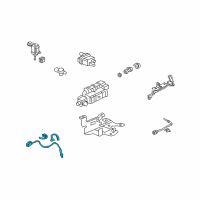 OEM 2008 Honda S2000 Sensor, Air Fuel Ratio Diagram - 36531-PZX-013