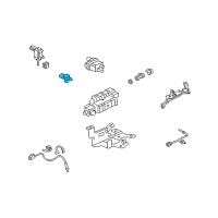 OEM 2006 Honda Accord Sensor, Vent Pressure Diagram - 37940-SDA-A01