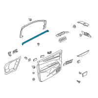 OEM 2018 Lincoln MKC Belt Weatherstrip Diagram - EJ7Z-7821456-A