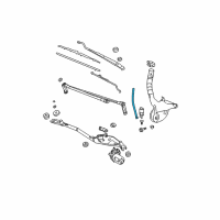 OEM Buick LaCrosse Hose-Windshield Washer Pump Diagram - 25852932