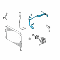 OEM 2016 Kia Sorento Hose & Tube Assembly Diagram - 97759C6700