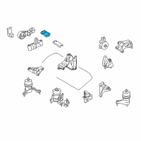 OEM 2018 Toyota Sienna Stay Diagram - 12327-0P100