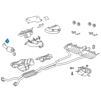 OEM Cadillac Converter Front Seal Diagram - 25857958