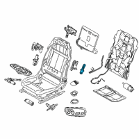 OEM 2015 BMW 535i GT xDrive Gearing, Backrest Top Adjustment Diagram - 52-10-7-314-213