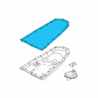 OEM 2015 Chevrolet City Express Pan Gasket Diagram - 19316512