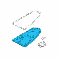 OEM Chevrolet Transmission Pan Diagram - 19317871