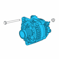 OEM 2022 Jeep Cherokee Generator-Engine Diagram - 56029745AB
