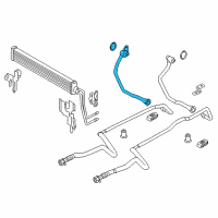 OEM BMW 650i xDrive Gran Coupe Oil Cooling Pipe Outlet Diagram - 17-22-7-599-922