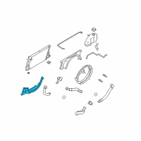 OEM 2009 Ford F-250 Super Duty Lower Shroud Diagram - 7C3Z-8146-E