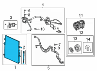 OEM Jeep Wagoneer AIR CONDITIONING Diagram - 68425451AA