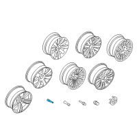 OEM BMW Valve Diagram - 36-14-1-095-389