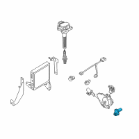 OEM 2008 Infiniti M45 CAMSHAFT Position Sensor Diagram - 23731-4M50D