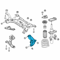 OEM 2015 Ford Focus Knuckle Diagram - CV6Z-3K186-C