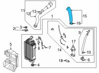 OEM Kia K5 Hose-I/C Outlet Diagram - 282732S300